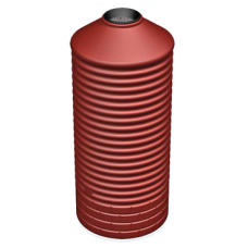 Image of a 1000L Round Corrugated Tank