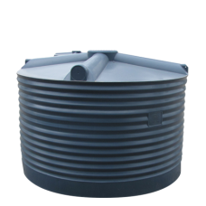 Image of a 2250L Premium Round Squat Corrugated Tank