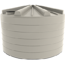 Image of a 10,000L Round Ridged Poly Tank